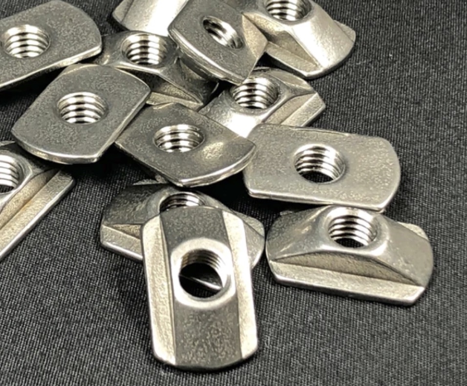 M6 Track Nuts Stainless & 25mm Bolts x 4